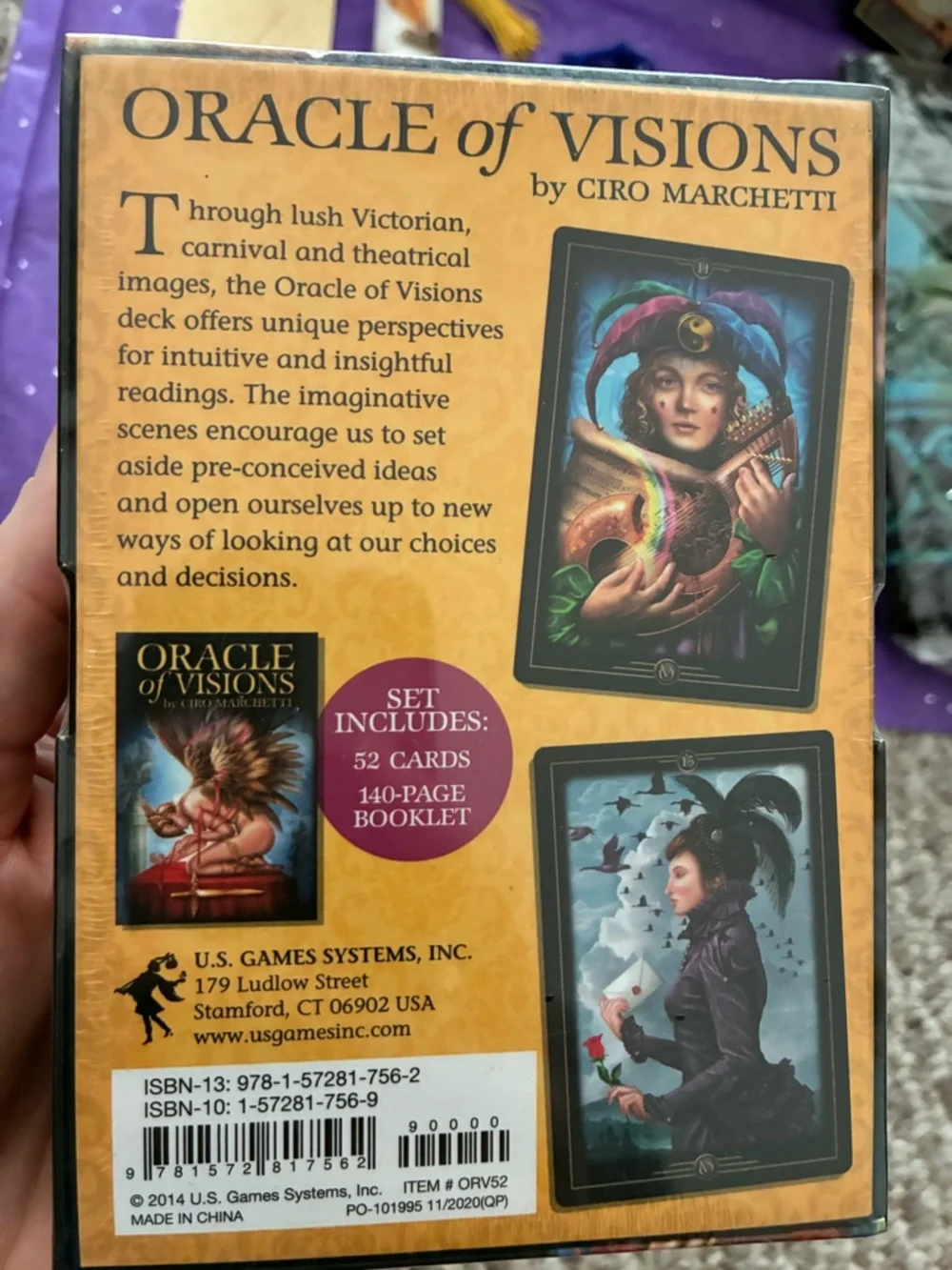 🔮 19 Piece Tarot Cards and Crystal Gift Box - 3 New Tarot Cards, 10 Crystals! ⚡️ - Picture 5 of 15